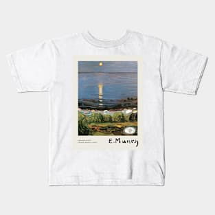 Summer Night by Munch Kids T-Shirt